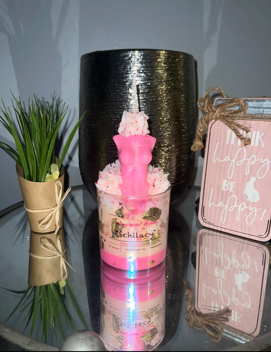 "Birthday Birthstone Candle"